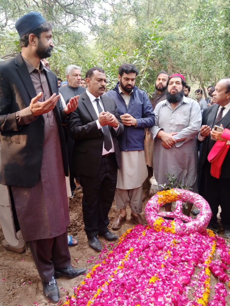 Namaz-e-Janaza (funeral prayer) of Senior Advocate Ch. Shahid Bashir